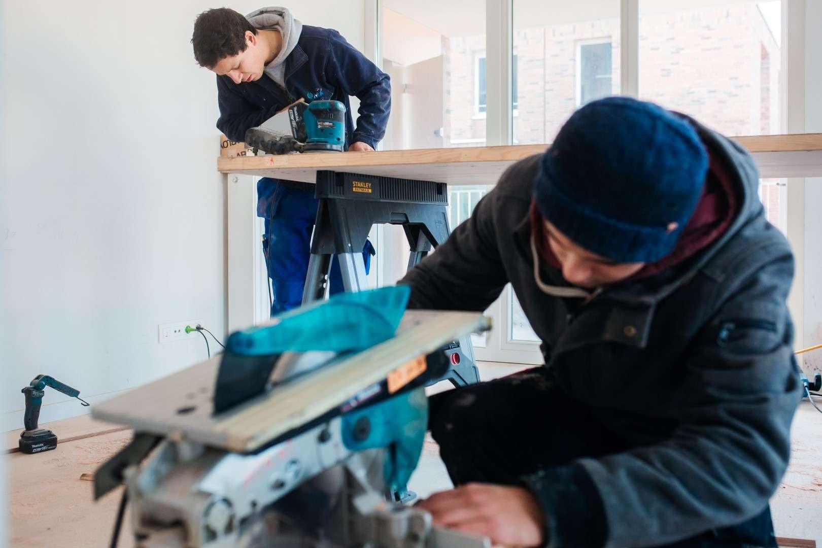 ATA Interieur - installatie - werf